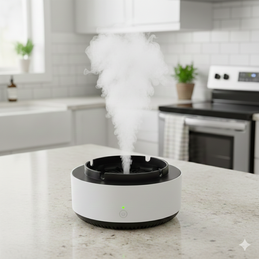 Smart Smokeless Air Purifying Ashtray