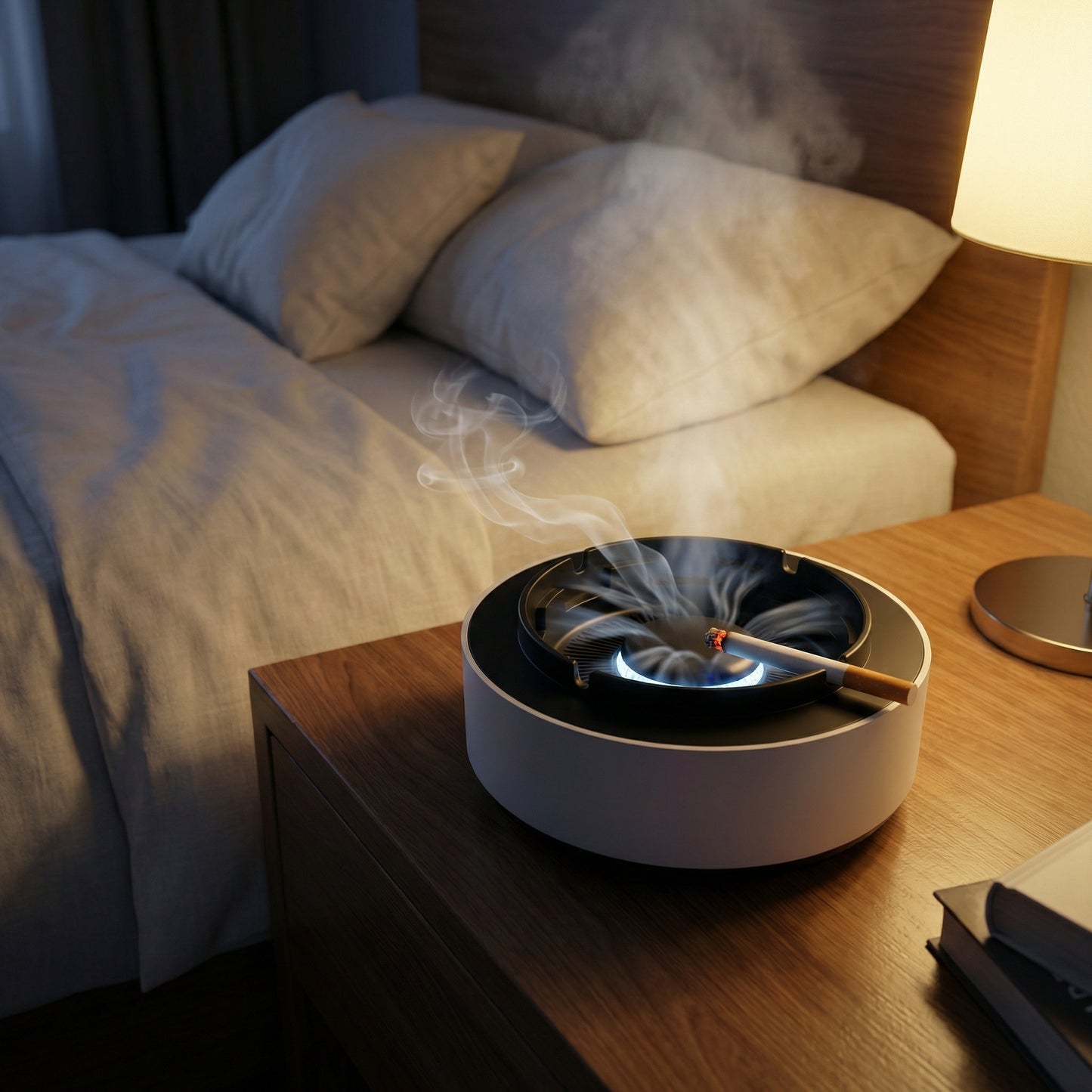 Smart Smokeless Air Purifying Ashtray