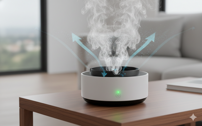 Smart Smokeless Air Purifying Ashtray